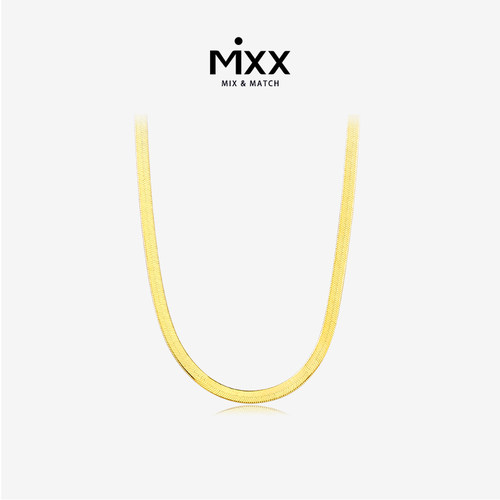 Mixx925银简约通用蛇骨链