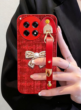 2026红色本命年喜庆适用oneplus一加15手机壳高级感11针织Pro喜庆2Pro新款13T女款9冬天9RT毛绒5Pro防摔