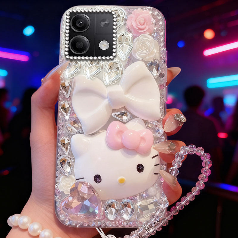 高端奢华镶钻手机壳，不掉钻，不发黄