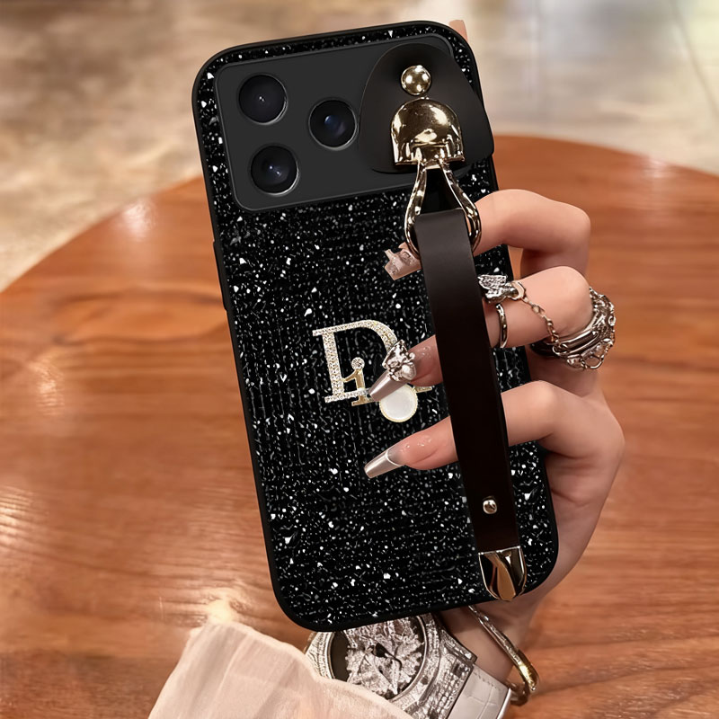 2026新款，磨砂光闪皮，带腕带更方便