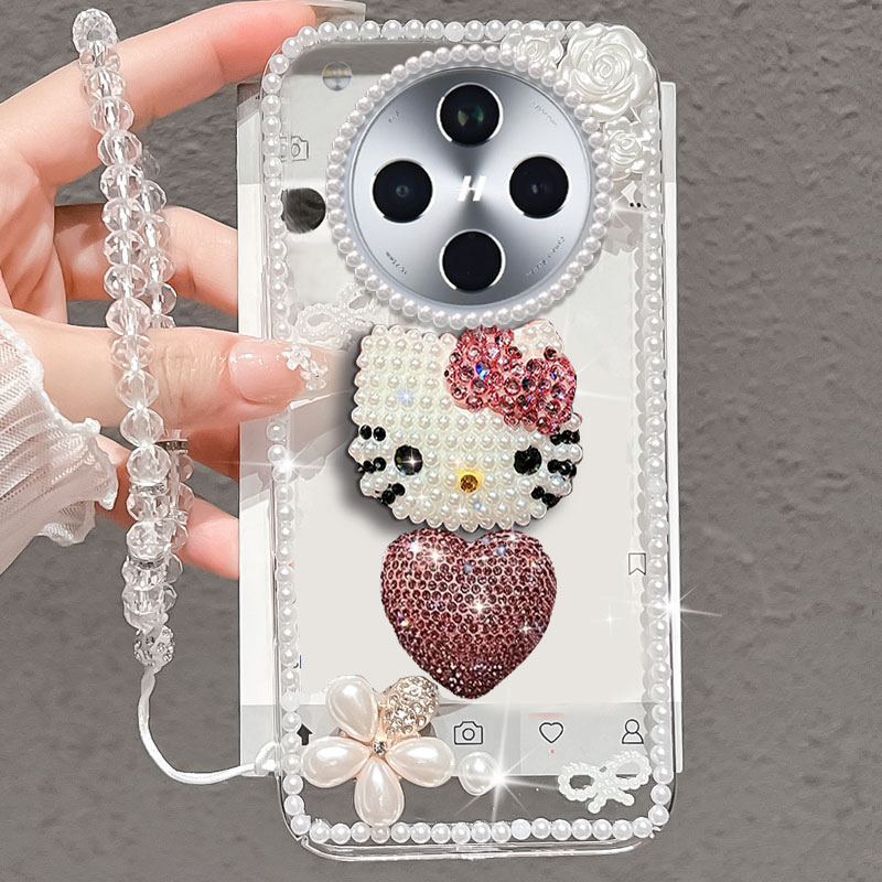 高端奢华镶钻手机壳，不掉钻，不发黄