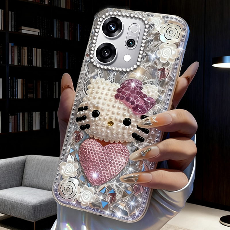 高端奢华镶钻手机壳，不掉钻，不发黄