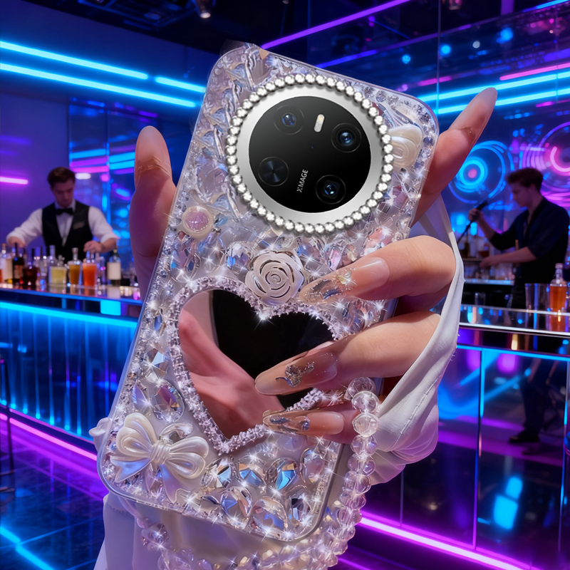 高端奢华镶钻手机壳，不掉钻，不发黄