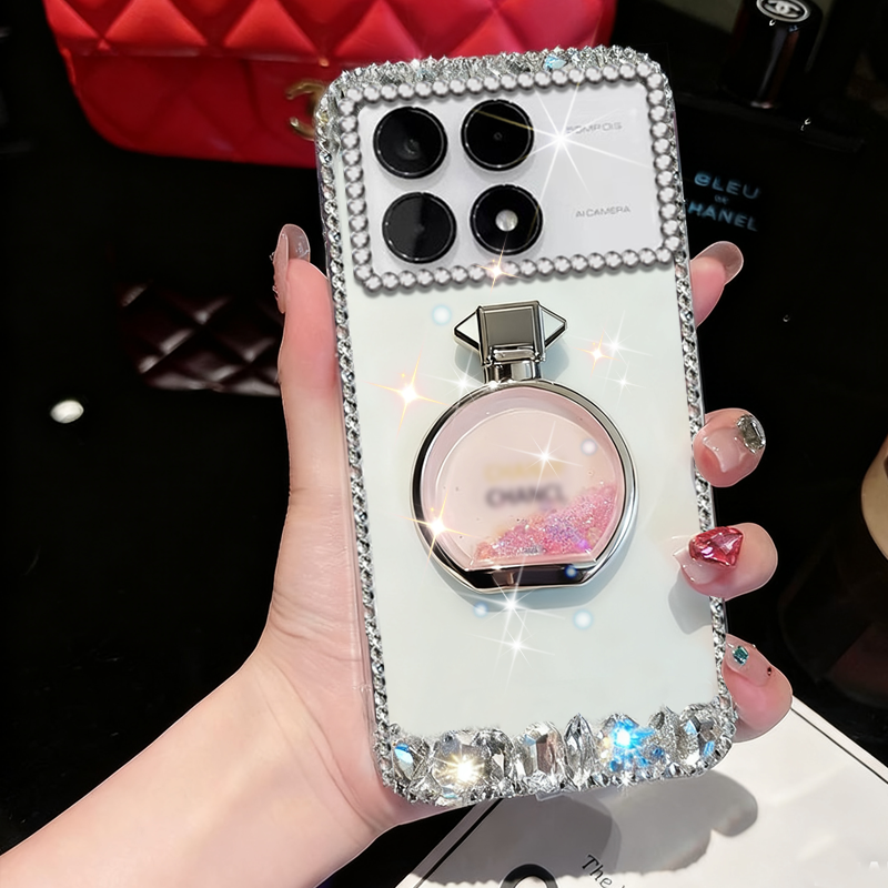 高端奢华镶钻手机壳，不掉钻，不发黄