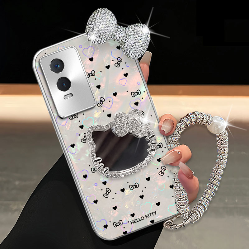 高级感电镀补妆镜  不掉漆 不掉色