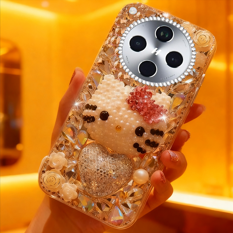 高端奢华镶钻手机壳，不掉钻，不发黄