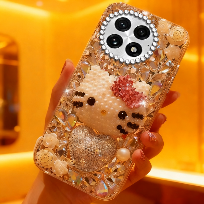 高端奢华镶钻手机壳，不掉钻，不发黄
