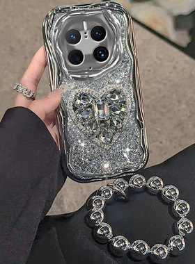 电镀奢华高端爆闪适用华为畅享60x手机壳70Pro女10plus新款20Pro荣耀play6C高级感magic6/80GT/50SE/X20SE/8X