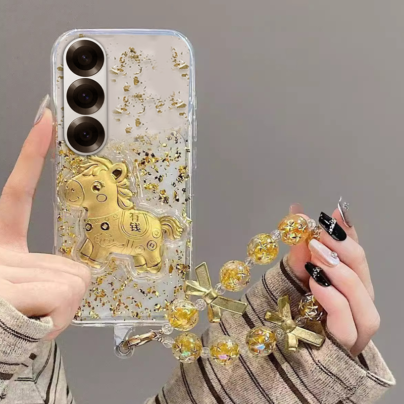 2026金箔新年款，透明不发黄