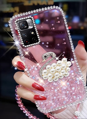 马年新款滴胶镶钻适用redmi红米Note11 5G手机壳结婚14Ultra外壳14软壳11T+/2026年turbo4小众12R高级感14