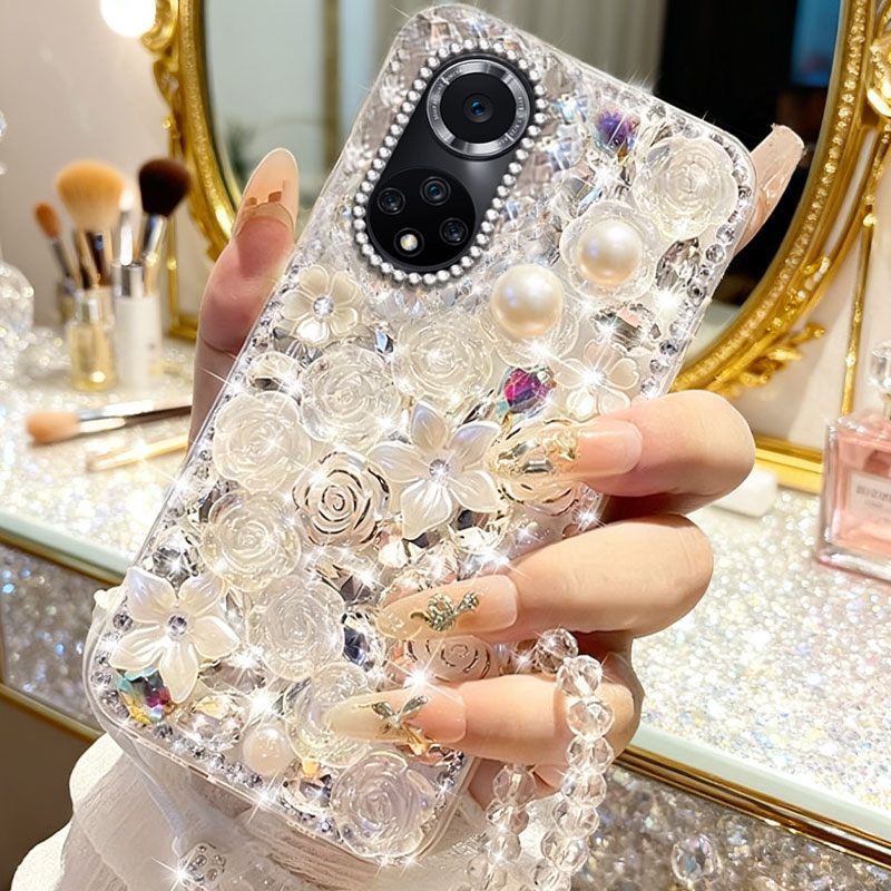 高端奢华镶钻手机壳，不掉钻，不发黄