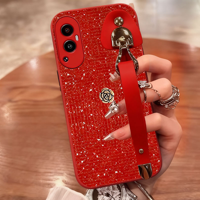 2026新款，磨砂光闪皮，带腕带更方便