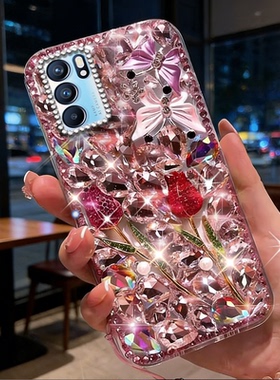 奢华闪钻爆款适用redmi红米Note15R手机壳女款10满钻15高级感15S保护套13+镶钻11 新款17满钻17水钻12SUltra