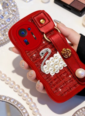 马年新年款名媛小香风适用小米MIX4手机壳新款8春节K40S红色2外壳11防摔12女款13X本命年K60/2026年12X全包9