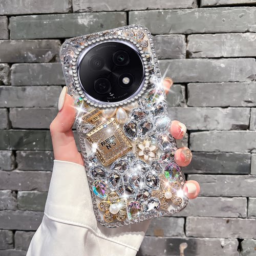 高端奢华镶钻手机壳，不掉钻，不发黄