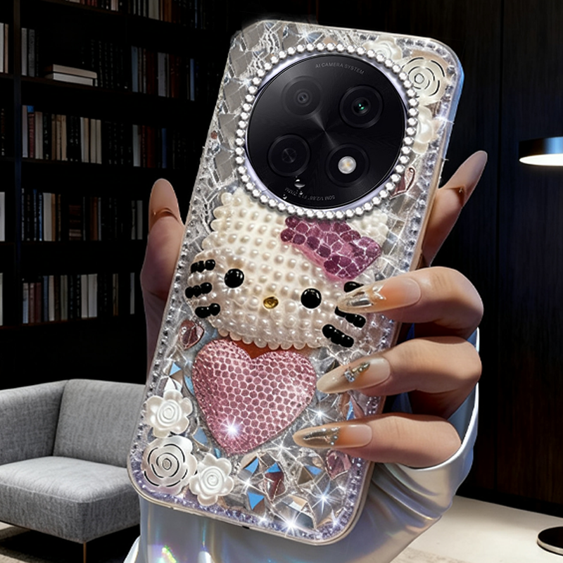 高端奢华镶钻手机壳，不掉钻，不发黄