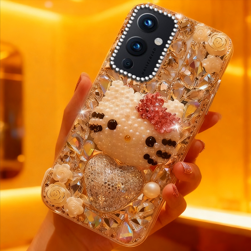 高端奢华镶钻手机壳，不掉钻，不发黄