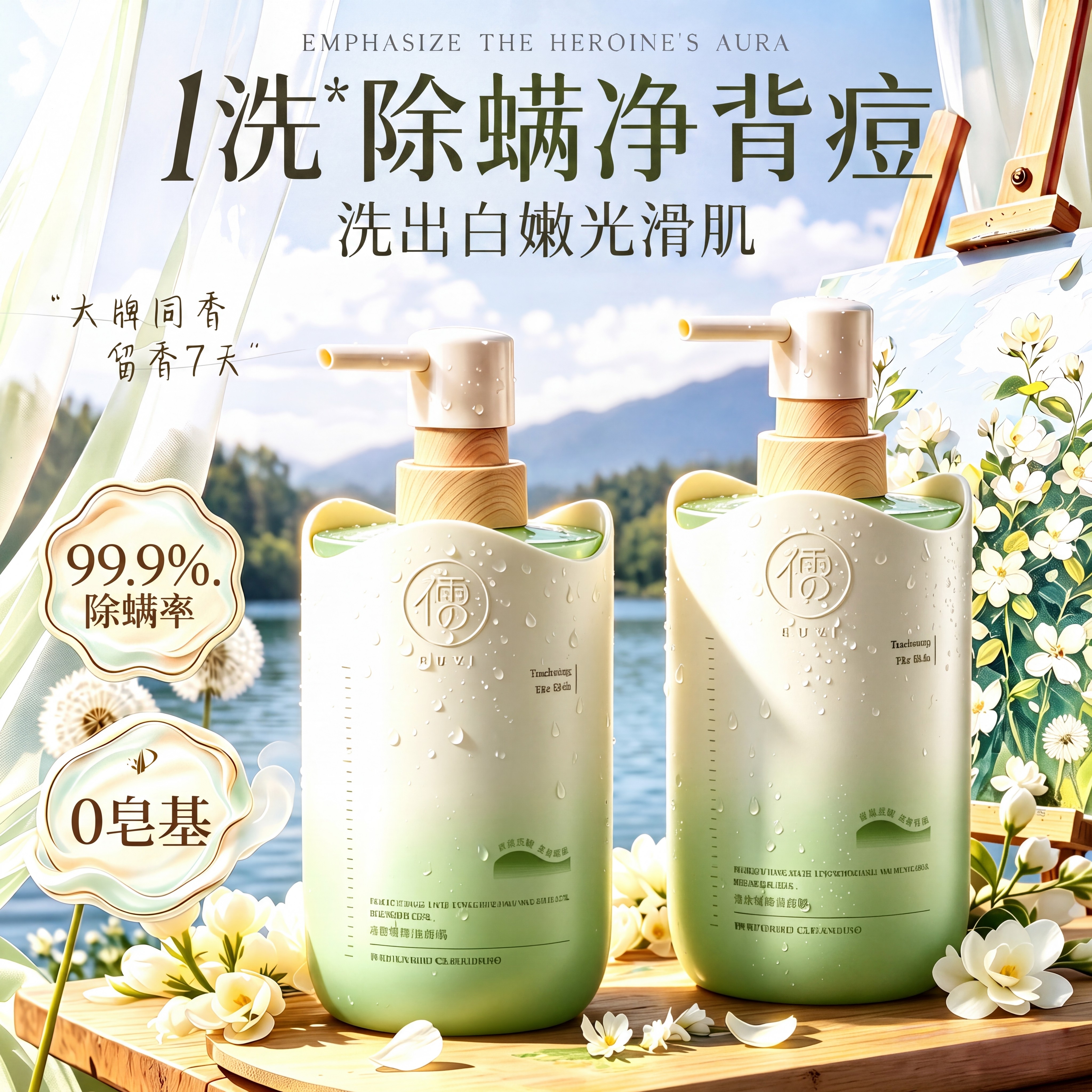 爆卖100W+果酸沐浴露除螨祛痘第I图片
