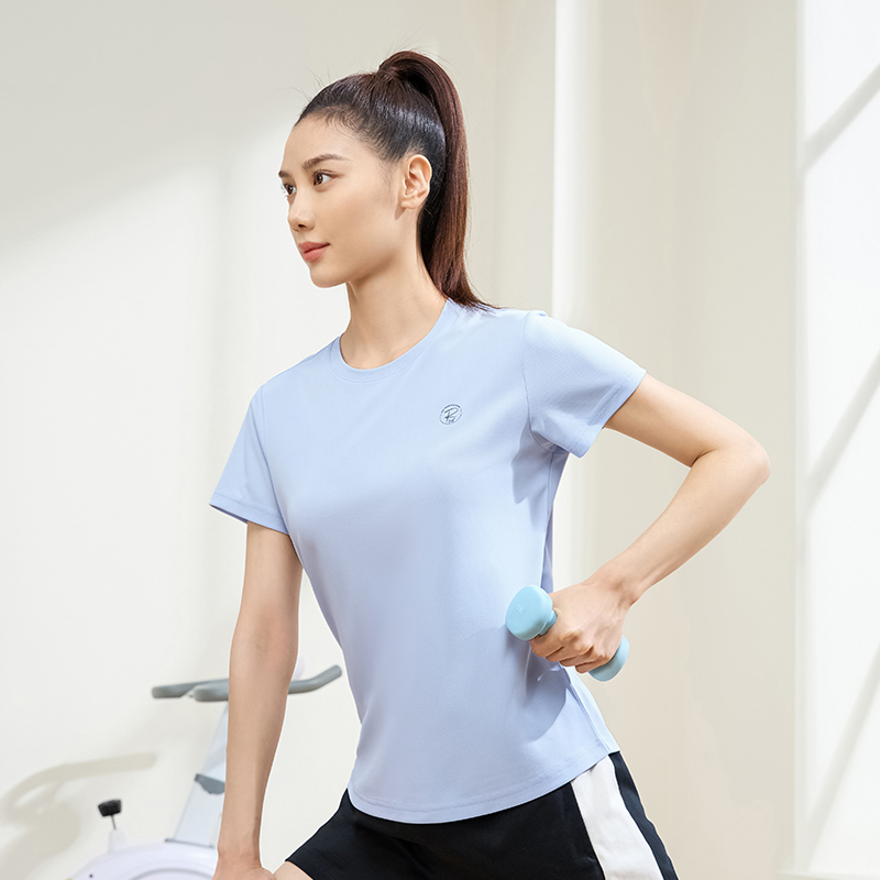 361度抑菌潮酷情侣休闲百搭短袖健身运动T恤男女2024夏季新款
