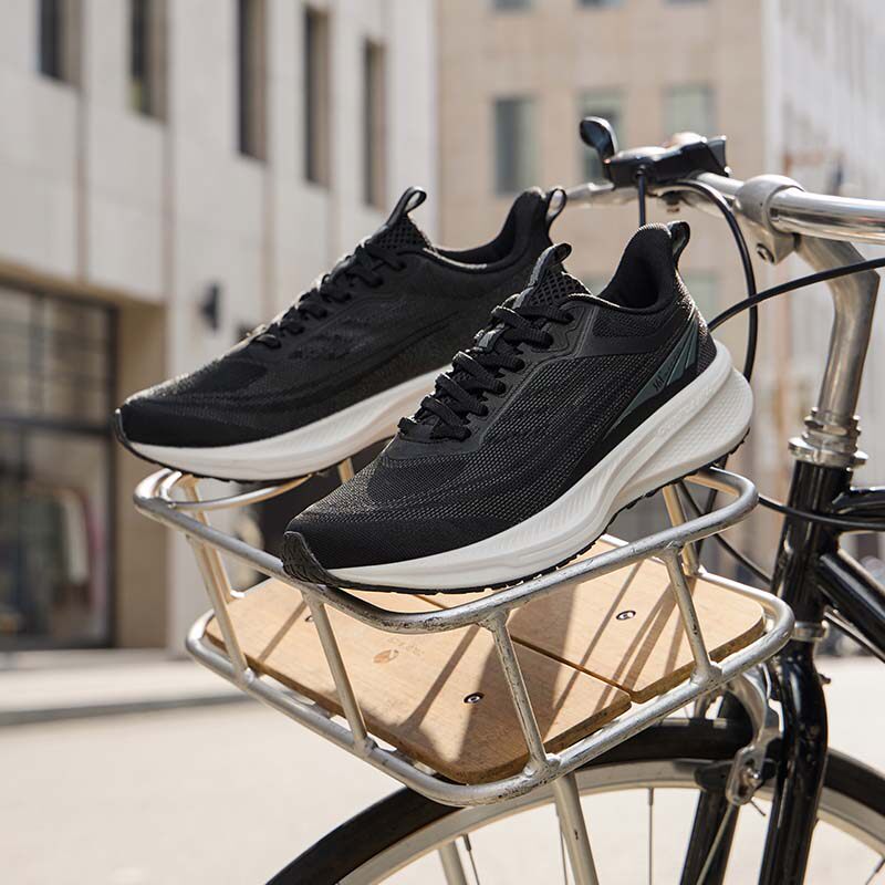 361飞翼运动鞋男款2026年春季网面透气跑步鞋超轻减震慢跑鞋男子