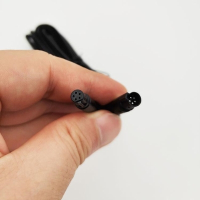 车载汽车行车记录仪后摄像头连接线加长倒车影像5米4芯公母延长线