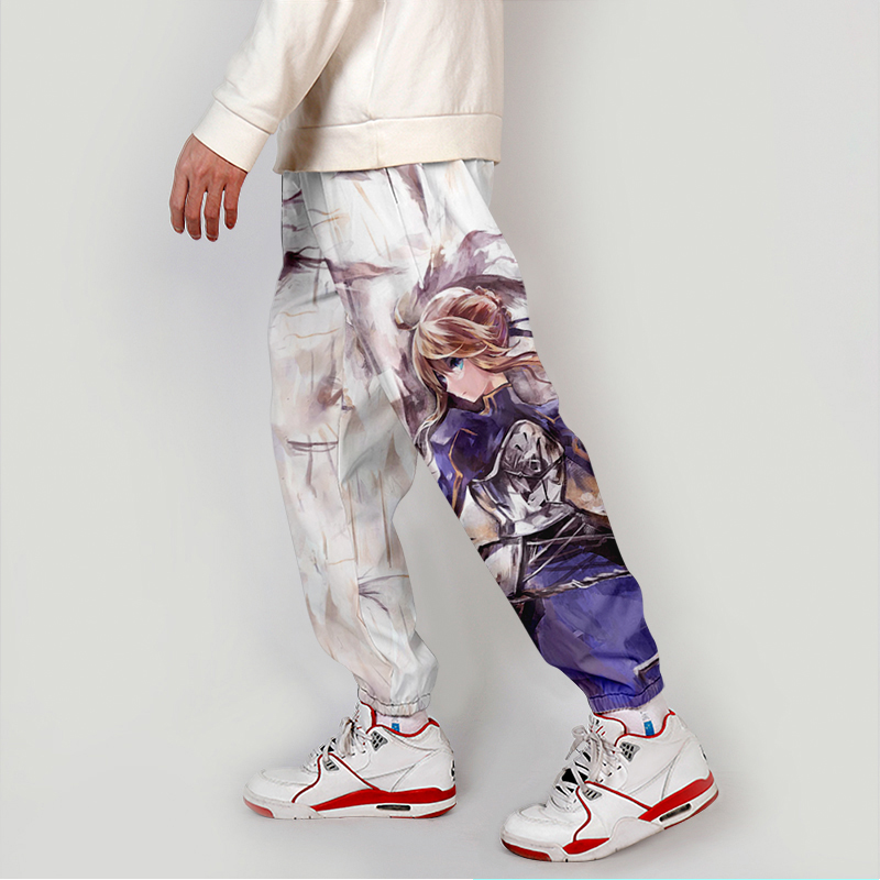 命运fgo休闲长裤吾王fate Saber贞德周边青少年动漫二次元