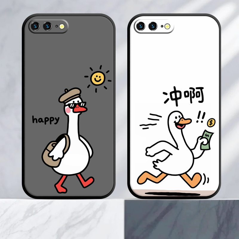 适用iPhone8Plustpu卡通全包边