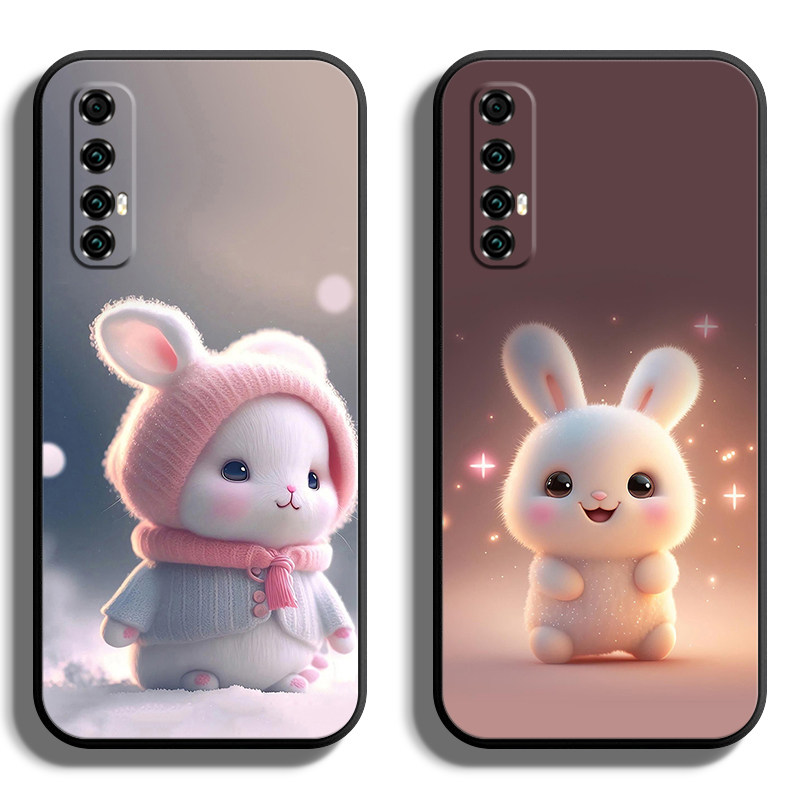 适用oppoReno3Pro手机壳oppo reno3 pro保护套reno3pro防摔por全包P软超薄情侣5G男硅胶女直边卡通萌兔订定制