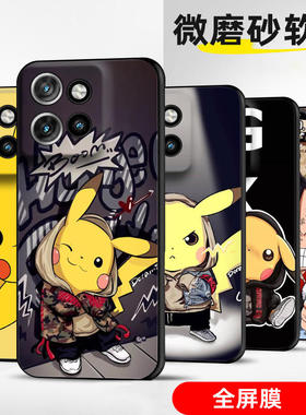 适用摩托罗拉S50手机壳Neo保护套edgeS30全包Pro防摔MOTOX40定制X软薄硅胶宝可梦情侣创意女新款潮简约高级直