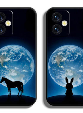 适用红米Note12手机壳Pro保护套+全包极速版防摔Turbo定制R软薄T硅胶地球R网红C创意女个性新款卡通高级情侣