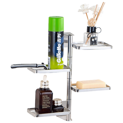 物家可旋转肥皂架304不锈钢