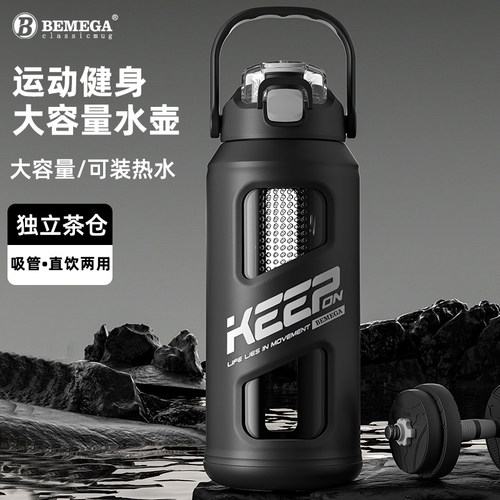 英国Bemega高硅硼男女运动塑玻杯