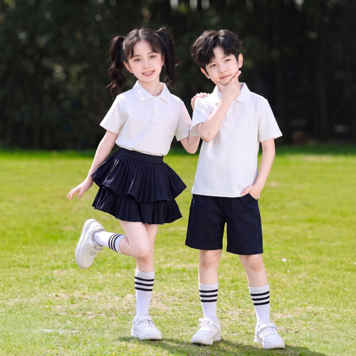 六一儿童合唱演出服啦啦队班服套装小学生运动会幼儿园毕业照服装