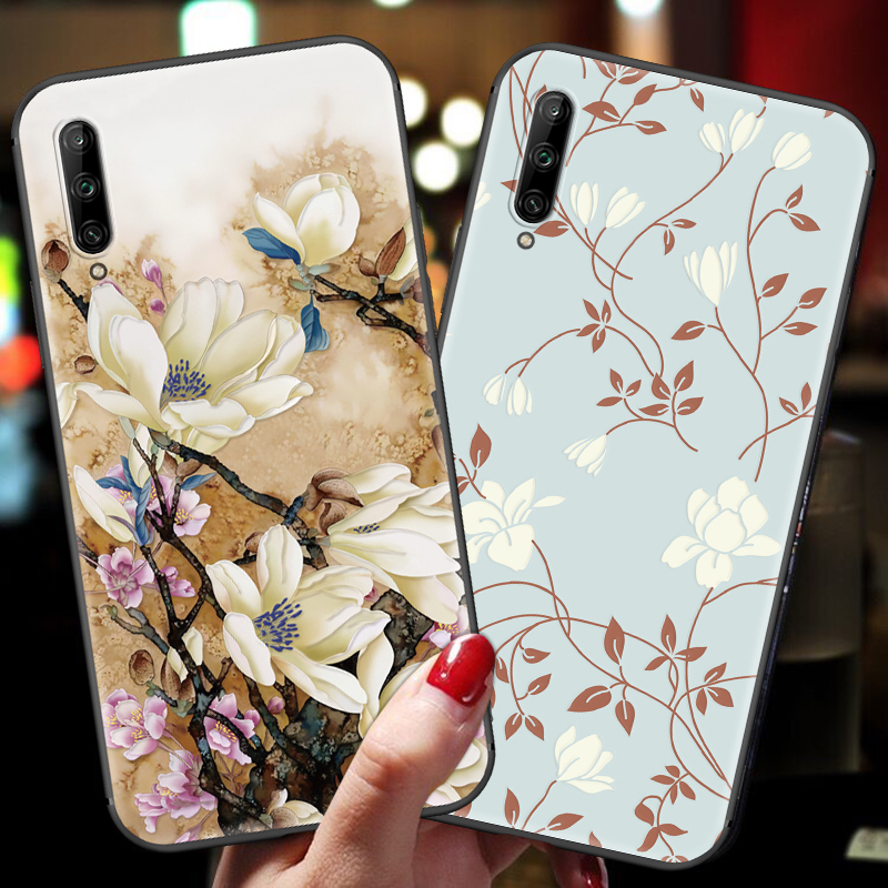 华为荣耀play3手机壳简约畅玩8女潮honorplay硅胶软壳新款复古风paly3e浮雕7保护套个性创意定制男中国风5g版