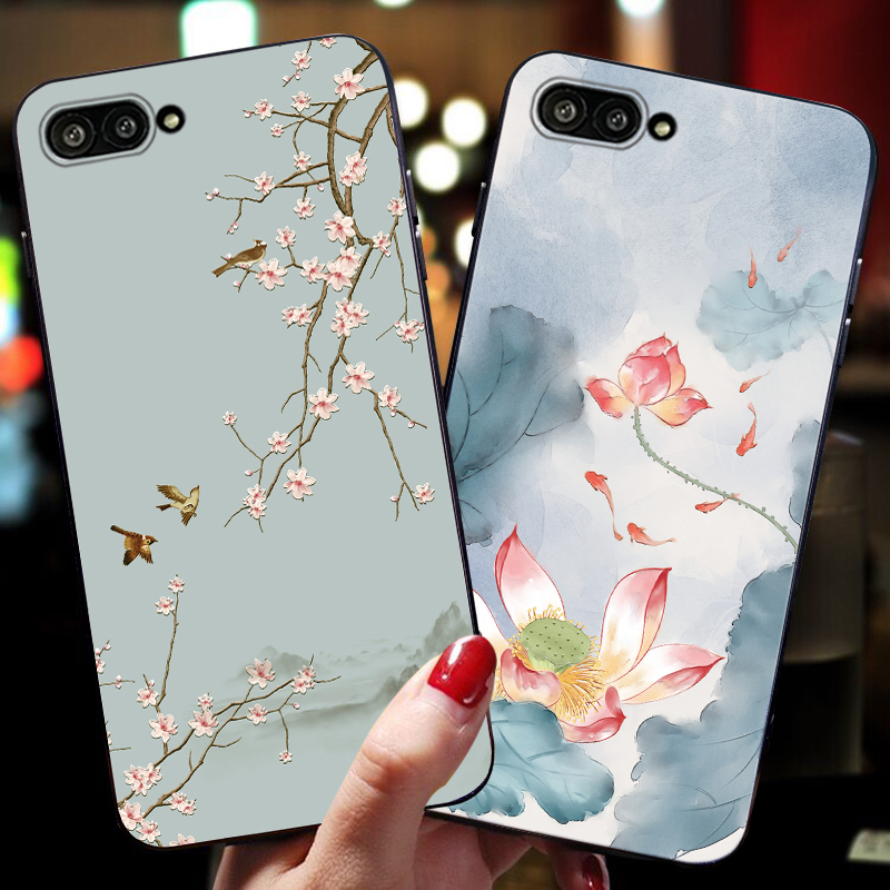 适用于华为nova2s手机壳nova2手机套防摔navo2plus保护壳novo青春版youth全包男女中国风潮pic带挂绳BAC-AL00