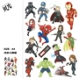 Phim hoạt hình Marvel Avengers dán sticker máy tính xách tay du lịch hộp hành lý vỏ chống thấm nước 76 - Phụ kiện máy tính xách tay miếng dán bàn phím laptop asus