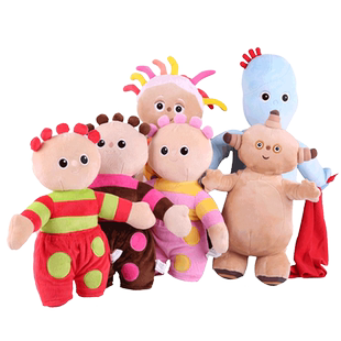 花园宝宝毛绒玩具正版玛卡巴卡依古同款海绵唔西迪西儿童生日礼物