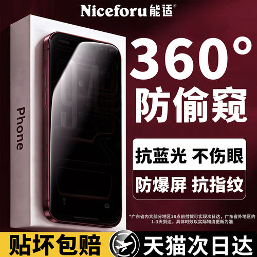 全方位防窥屏超清护眼手机钢化膜