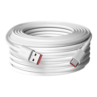 能适typec数据线5米加长款6A适用华为vivo超长快充电源线8m充电线器超级安卓车载usb监控tpyec手机2米tapyc3