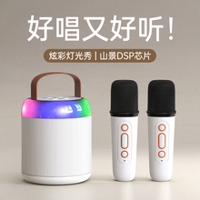 能适Y2蓝牙音箱家用无线k歌麦克风话筒音响唱歌小型家庭ktv户外