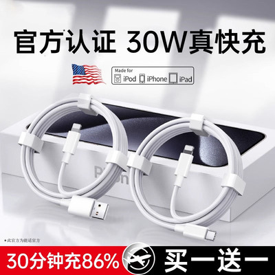 两年内包邮换新-苹果快充数据线