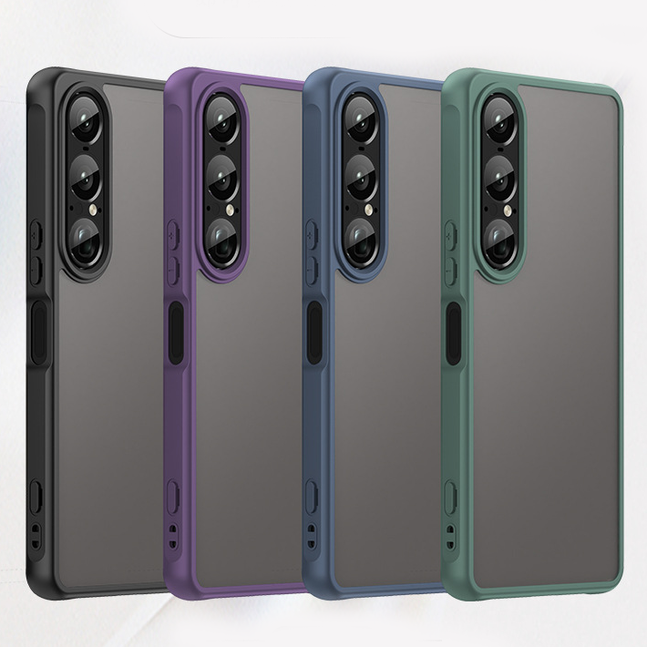 适用SONY索尼 Xperia 1 VII 手机壳1 七代新款全新索尼1vii保护套软硬双色外壳磨砂防指纹保护新款潮壳