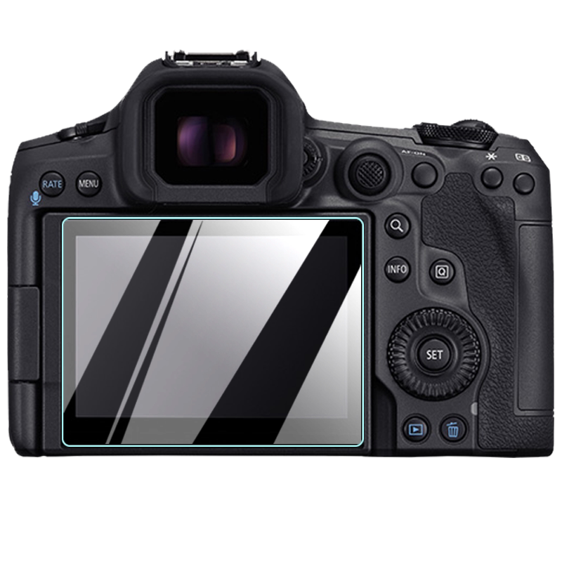适用佳能EOS R6V/G7 X2钢化膜R50/G7X MarkIII相机膜R5/R1200D II保护膜M6 Mark2相机贴膜5D4/D52微单屏幕膜