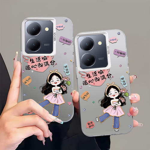 生活嘛C2适用vivoY500手机壳Y300pro+全包voy78i十Y200por防摔Y100T保护GT套Y76丫外壳voviy73新款Y男女vivo