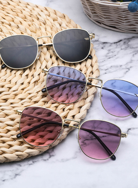 清仓太阳眼镜街拍复古风女