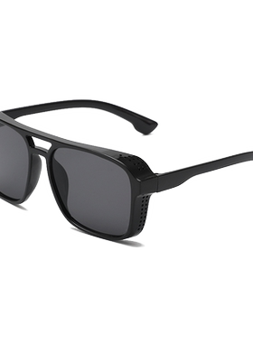 墨镜女夏复古gm眼镜网红同款防紫外线强光太阳镜男2024年新款圆脸