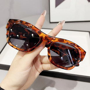 圆脸网红眼睛 时尚 墨镜女夏防紫外线太阳眼镜男士 开车2026潮流新款