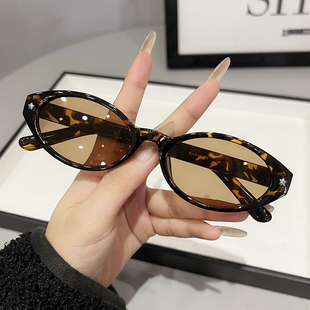 gm墨镜女2025年新款 黑色眼镜大脸显瘦防紫外线 网红太阳镜男潮时尚