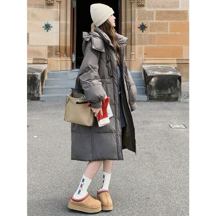 2025年冬季新款长款棉衣过膝韩版宽松学院风羽绒棉服棉袄加厚外套,女装/女士精品,棉衣/棉服,淘宝优惠券,粉丝福利购,淘宝优惠卷