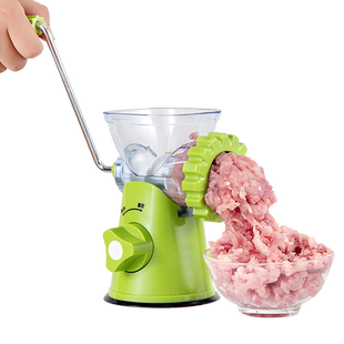 手动绞肉机家用灌香肠机切辣椒搅碎神器小型工具装做罐腊肠腊肠器